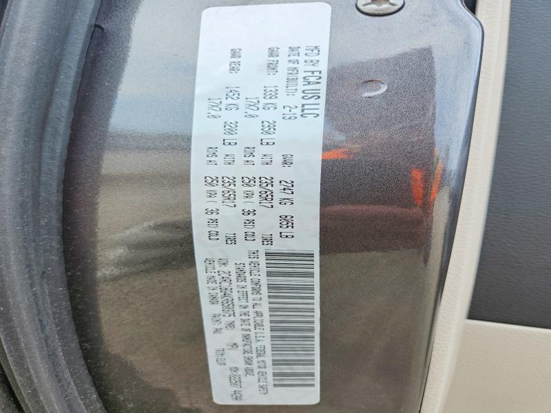 58698036 :رقم المزاد ، 2C4RC1BG4KR650375 vin ، 2019 Chrysler Pacifica مزاد بيع