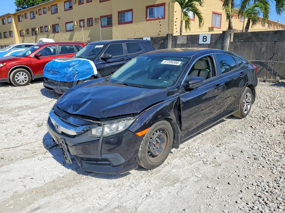 Продаж на аукціоні авто 2016 Honda Civic, vin: 2HGFC2F5XGH553066, номер лоту: 57209356