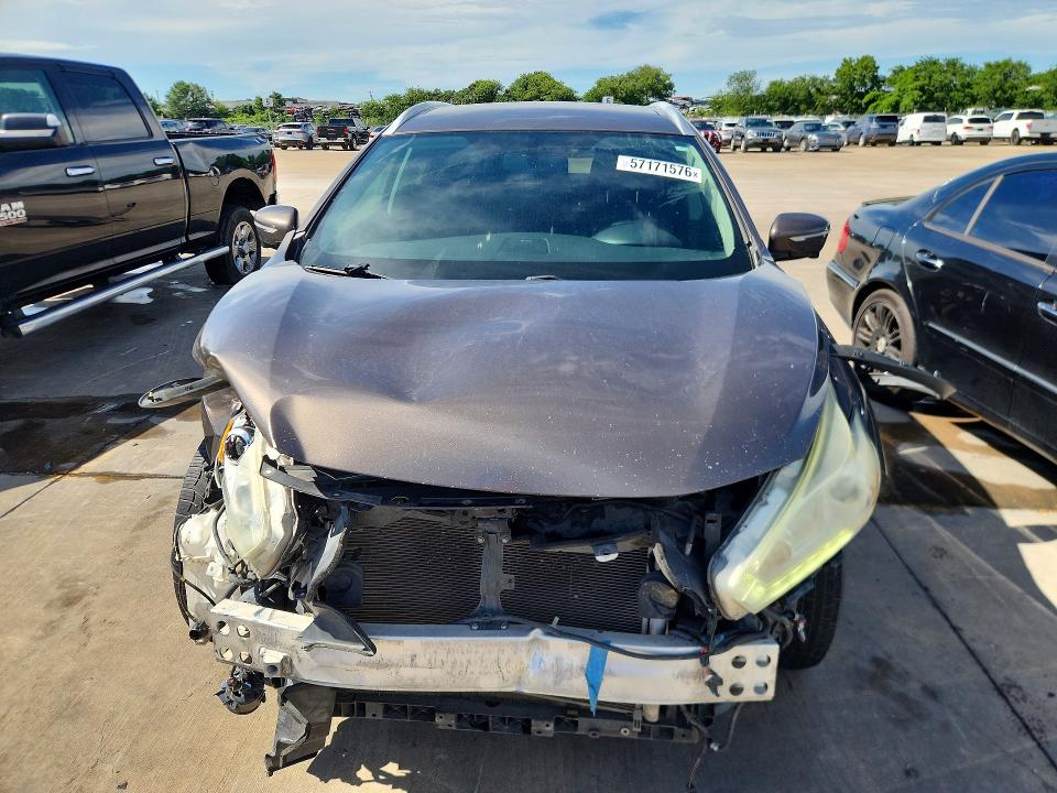 Продаж на аукціоні авто 2015 Nissan Murano, vin: 5N1AZ2MG9FN225702, номер лоту: 57171576