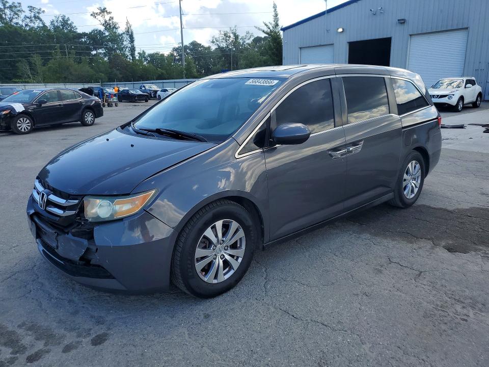 2014 Honda Odyssey მანქანა იყიდება აუქციონზე, vin: 5FNRL5H69EB131439, აუქციონის ნომერი: 56843866