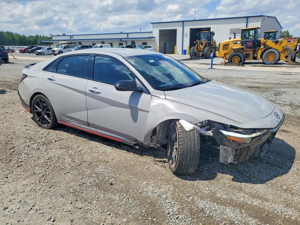 2025 Hyundai Elantra N მანქანა იყიდება აუქციონზე, vin: KMHLW4DK3SU031717, აუქციონის ნომერი: 57766136