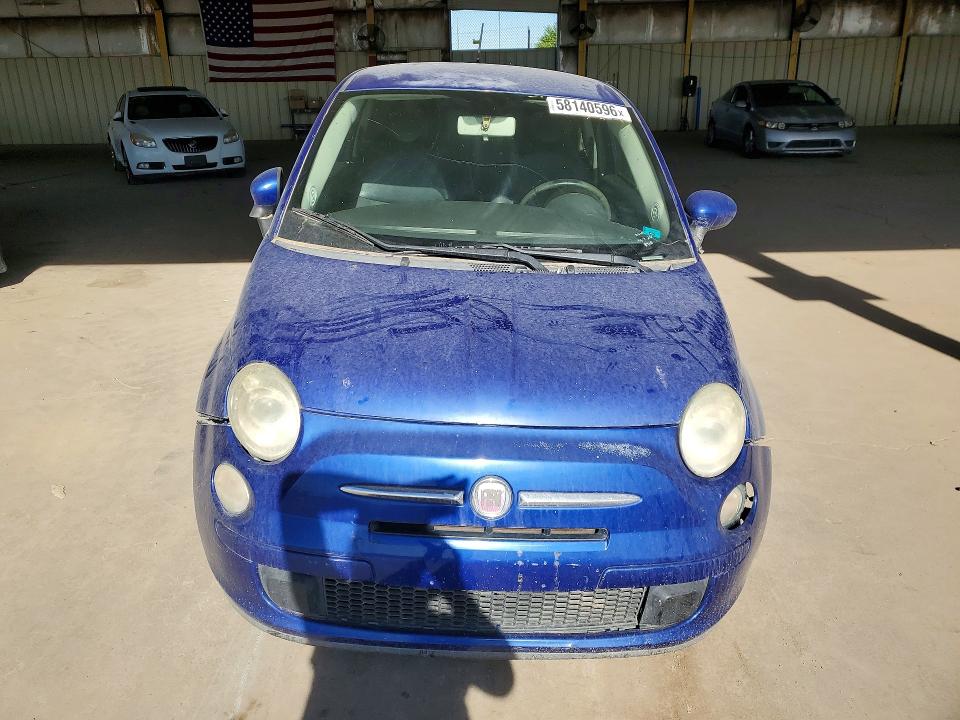 58140596 :رقم المزاد ، 3C3CFFAR5DT531462 vin ، 2013 Fiat 500 مزاد بيع