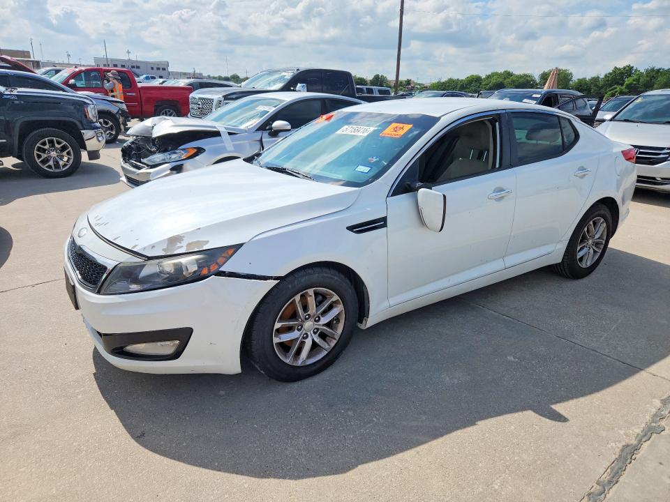 2013 Kia Optima მანქანა იყიდება აუქციონზე, vin: 5XXGM4A75DG221510, აუქციონის ნომერი: 57158416