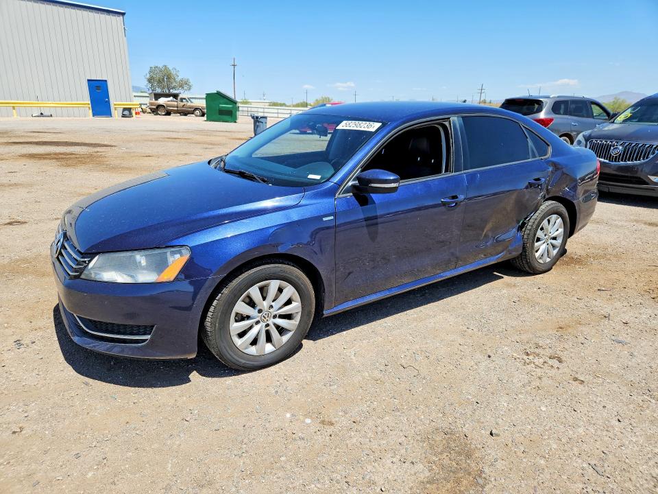 Auction sale of the 2015 Volkswagen Passat, vin: 1VWAT7A30FC031850, lot number: 58298236