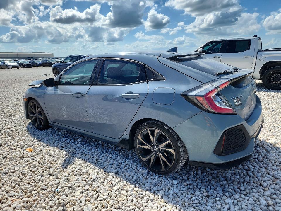 57047746 :رقم المزاد ، SHHFK7H99HU222662 vin ، 2017 Honda Civic مزاد بيع