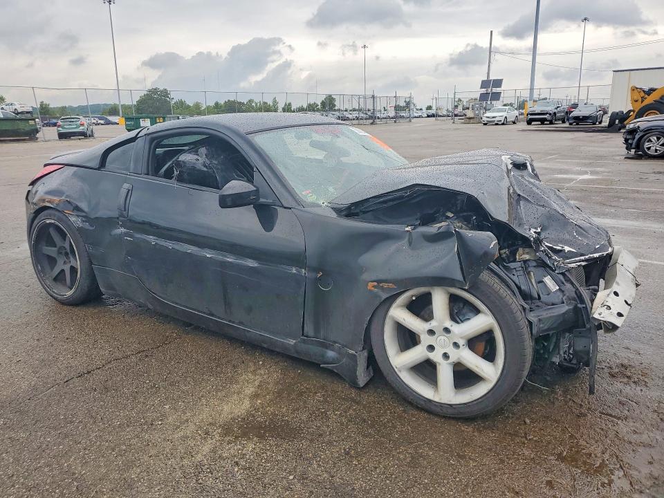 2003 Nissan 350z მანქანა იყიდება აუქციონზე, vin: JN1AZ34E33T000078, აუქციონის ნომერი: 58892676