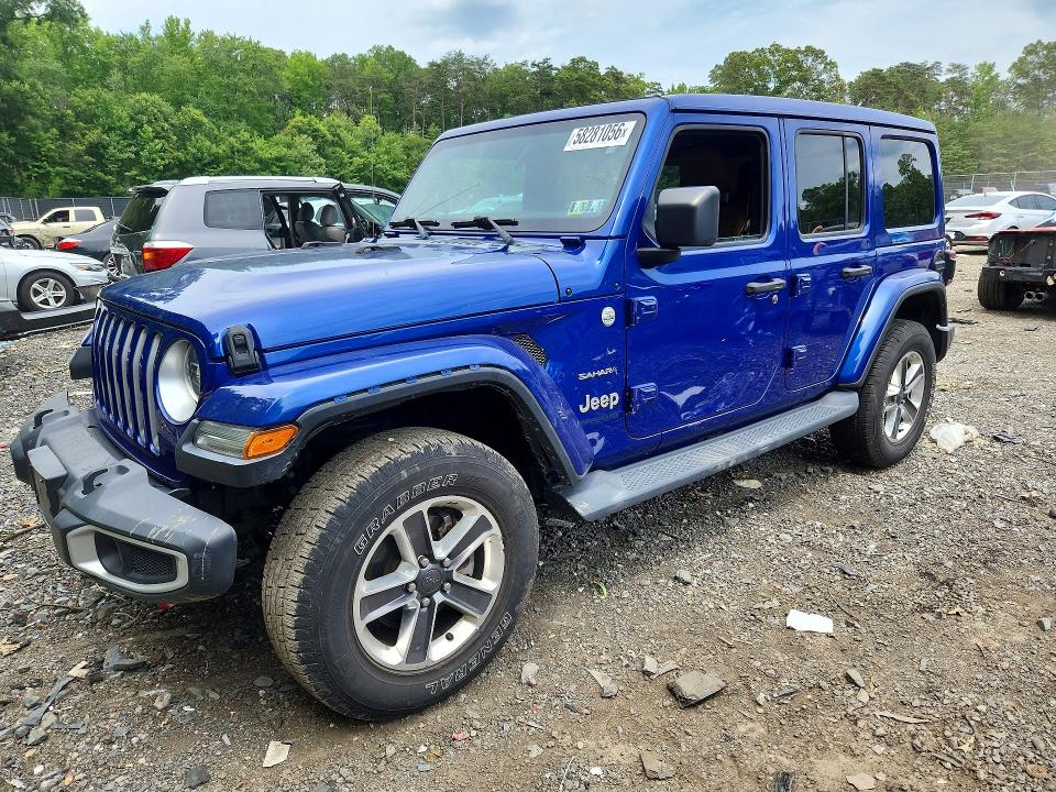 Aukcja sprzedaży 2020 Jeep Wrangler Unlimited, vin: 1C4HJXEN2LW121692, numer aukcji: 58281056
