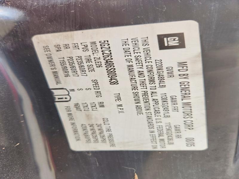 Aukcja sprzedaży 2006 Saturn Vue, vin: 5GZCZ63486S809438, numer aukcji: 57365146