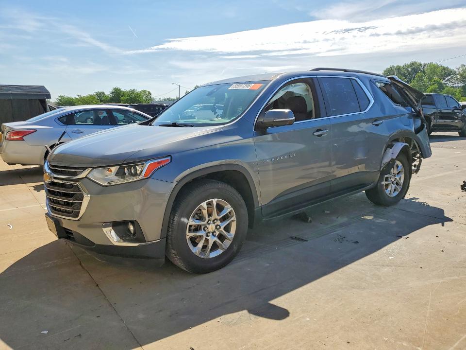Auction sale of the 2021 Chevrolet Traverse, vin: 1GNEVGKWXMJ201350, lot number: 55907396