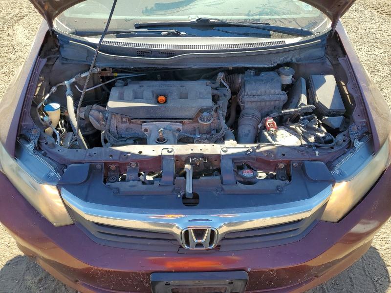 55746046 :رقم المزاد ، 2HGFB2F47CH012478 vin ، 2012 Honda Civic مزاد بيع