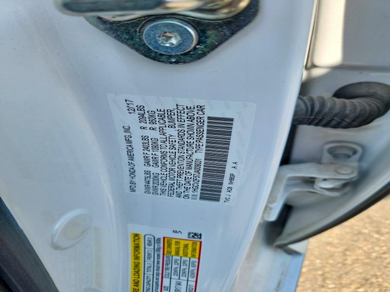 Продаж на аукціоні авто 2018 Honda Accord, vin: 1HGCV2F57JA009031, номер лоту: 56648106