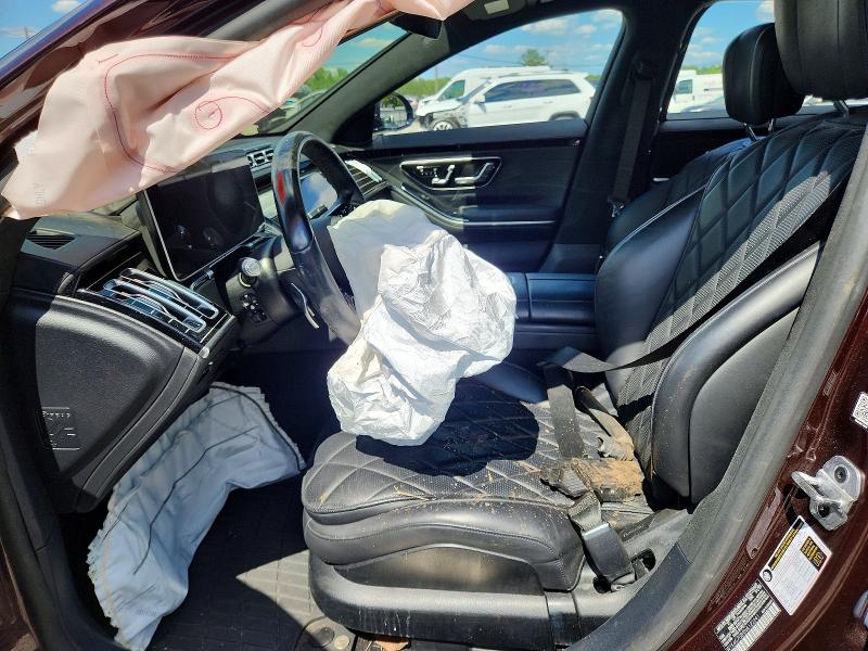 2022 Mercedes-benz S მანქანა იყიდება აუქციონზე, vin: W1K6G7GB9NA122241, აუქციონის ნომერი: 58273046