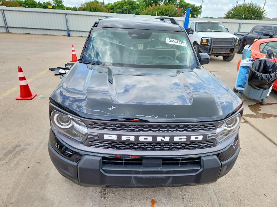 58307296 :رقم المزاد ، 3FMCR9BN2SRF60343 vin ، 2025 Ford Bronco Sport مزاد بيع