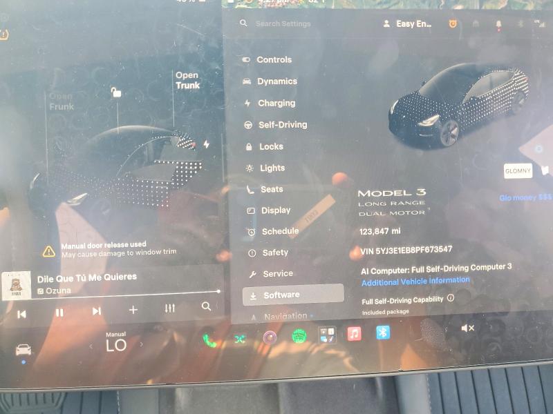Продажа на аукционе авто 2023 Tesla Model 3, vin: 5YJ3E1EB8PF673547, номер лота: 59137056