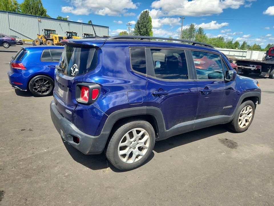Aukcja sprzedaży 2018 Jeep Renegade, vin: ZACCJABB1JPJ23068, numer aukcji: 57934916