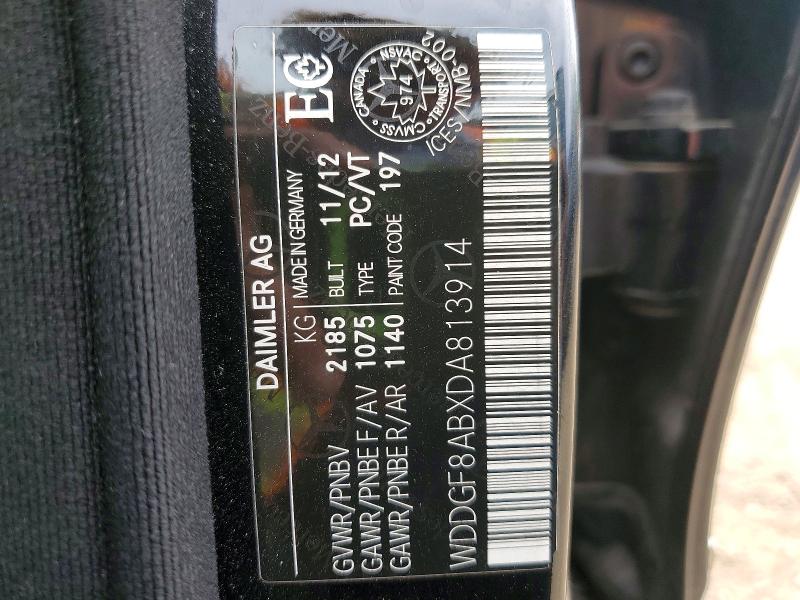 Продажа на аукционе авто 2013 Mercedes-benz C, vin: WDDGF8ABXDA813914, номер лота: 56324856