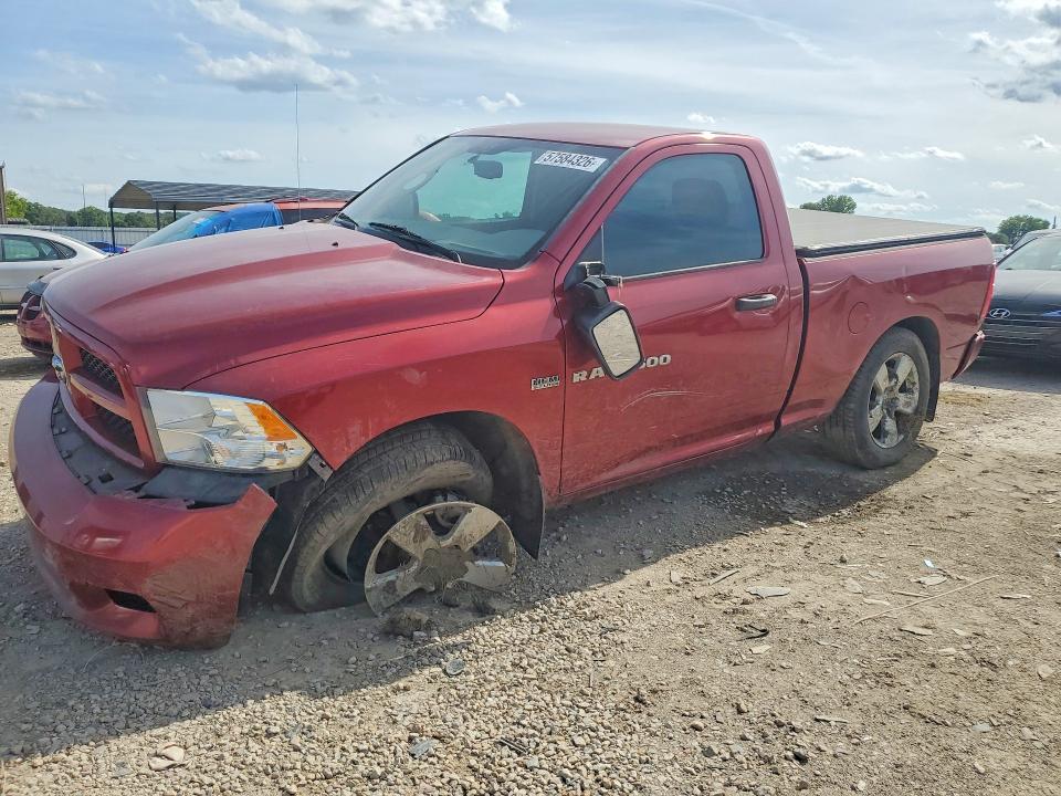 57584326 :رقم المزاد ، 3C6JD7ATXCG267292 vin ، 2012 Dodge Ram 1500 مزاد بيع