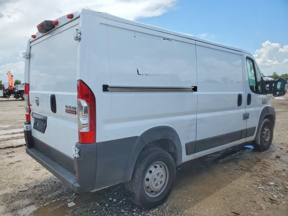55802546 :رقم المزاد ، 3C6TRVAG1KE550207 vin ، 2019 Ram Promaster 1500 مزاد بيع