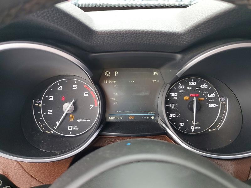 58647726 :رقم المزاد ، ZASPAKBN2K7C36294 vin ، 2019 Alfa Romeo Stelvio مزاد بيع