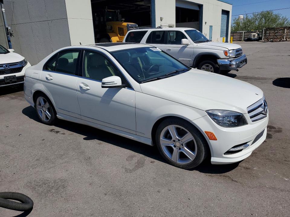56053386 :رقم المزاد ، WDDGF5EB7BA526617 vin ، 2011 Mercedes-benz C مزاد بيع