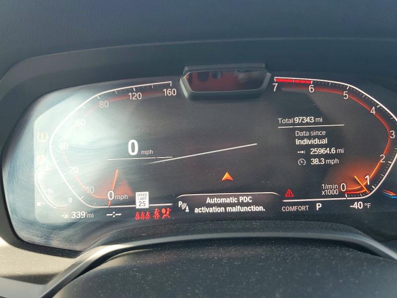 57598026 :رقم المزاد ، 5UXCX4C54KLS36044 vin ، 2019 Bmw X7 مزاد بيع
