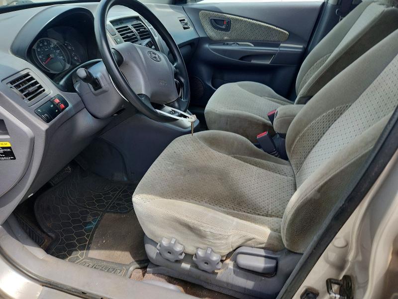 2005 Hyundai Tucson მანქანა იყიდება აუქციონზე, vin: KM8JN12D05U131307, აუქციონის ნომერი: 55613126