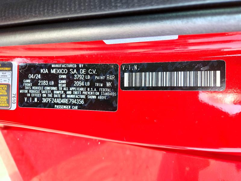 Продажа на аукционе авто 2024 Kia Forte, vin: 3KPF24AD4RE794356, номер лота: 56051436