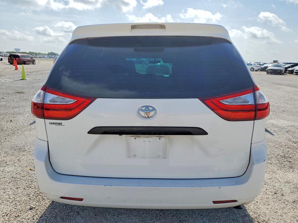 Продажа на аукционе авто 2017 Toyota Sienna, vin: 5TDZZ3DC9HS849510, номер лота: 58591386
