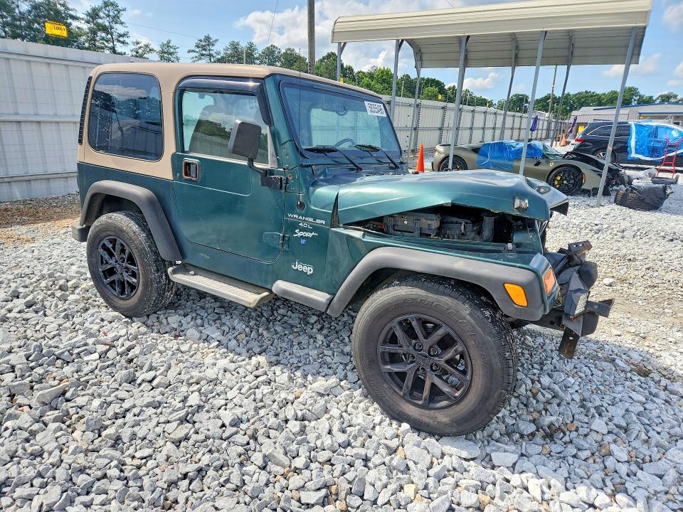 58355496 :رقم المزاد ، 1J4FA49S91P367646 vin ، 2001 Jeep Wrangler / Tj مزاد بيع