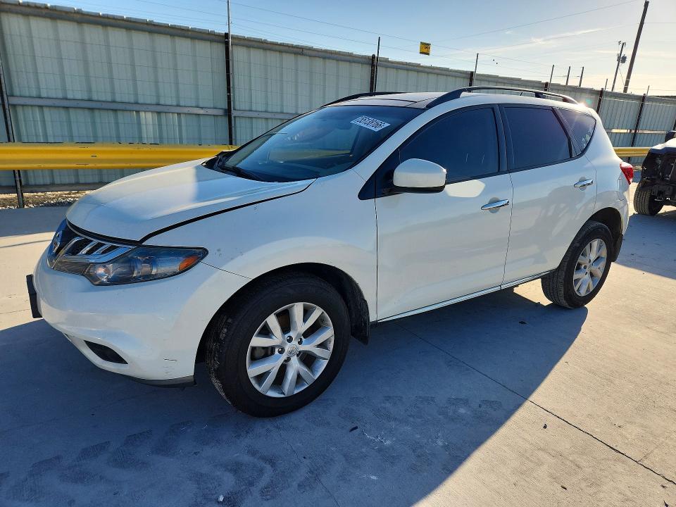2014 Nissan Murano მანქანა იყიდება აუქციონზე, vin: JN8AZ1MW4EW517454, აუქციონის ნომერი: 55138166