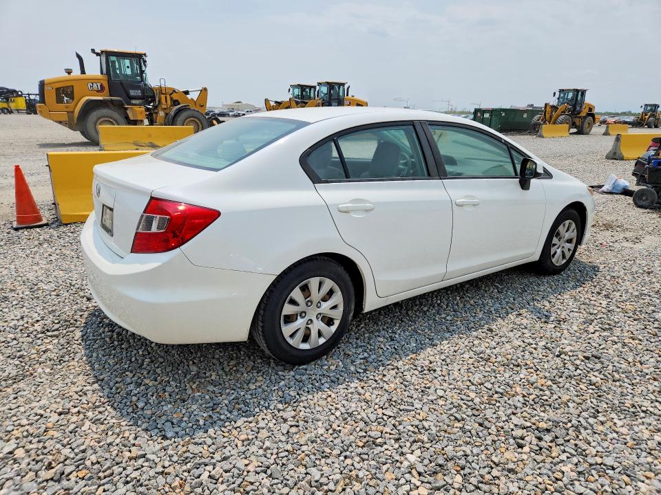 Продаж на аукціоні авто 2012 Honda Civic, vin: 19XFB2F56CE084565, номер лоту: 58250656