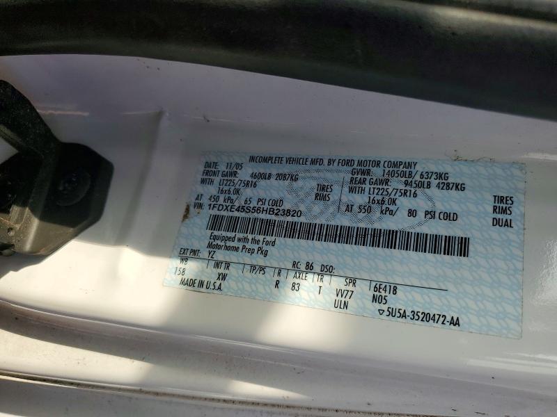 Продаж на аукціоні авто 2006 Ford Econoline, vin: 1FDXE45S56HB23820, номер лоту: 57148216
