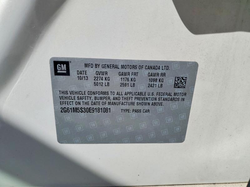 Продаж на аукціоні авто 2014 Cadillac Xts, vin: 2G61M5S30E9181081, номер лоту: 55504466