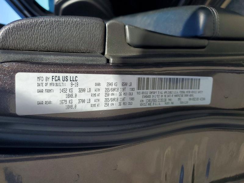 Продаж на аукціоні авто 2020 Jeep Grand Cherokee, vin: 1C4RJFBG5LC135138, номер лоту: 56427466