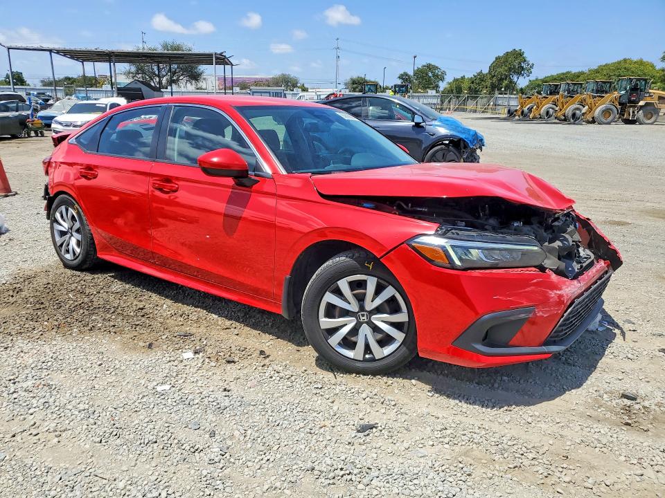 2022 Honda Civic მანქანა იყიდება აუქციონზე, vin: 2HGFE2F21NH559576, აუქციონის ნომერი: 85608685