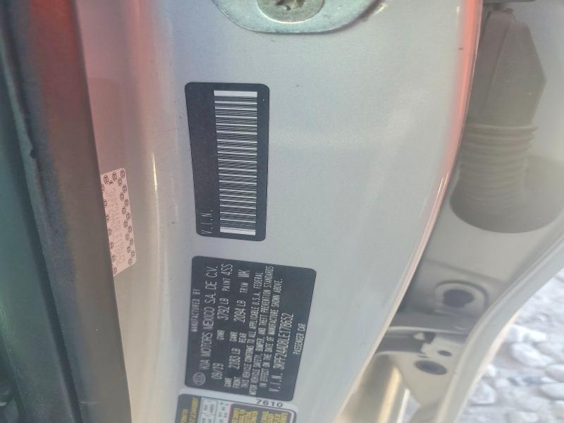 2020 Kia Forte მანქანა იყიდება აუქციონზე, vin: 3KPF24AD8LE178652, აუქციონის ნომერი: 55719206