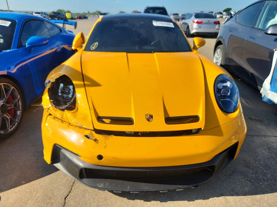 2022 Porsche 911 მანქანა იყიდება აუქციონზე, vin: WP0AC2A99NS270649, აუქციონის ნომერი: 57902086