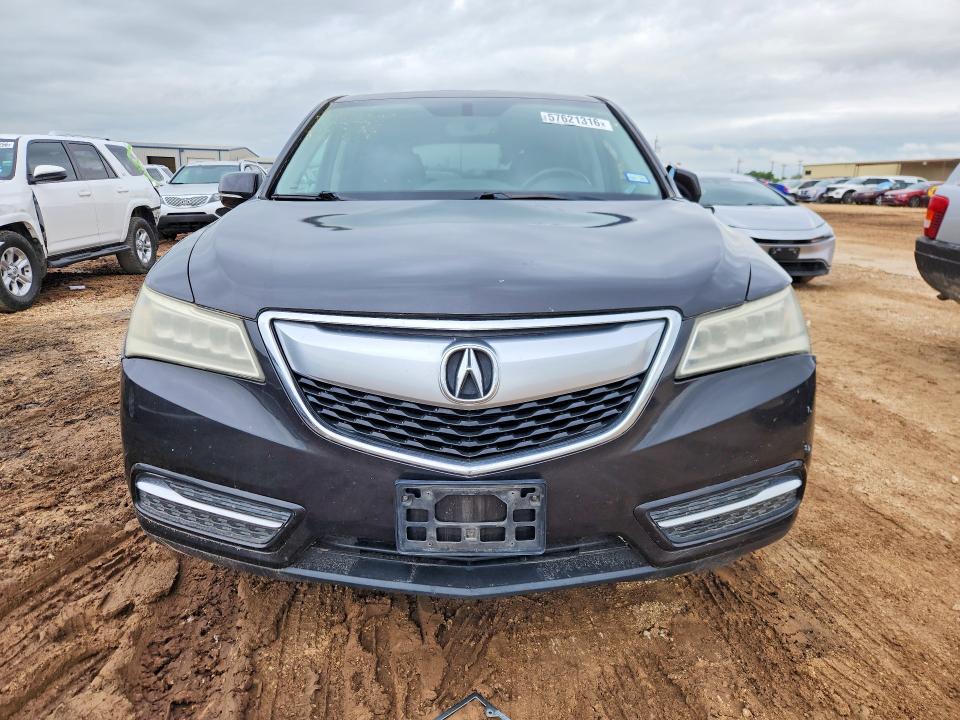Продажа на аукционе авто 2016 Acura Mdx, vin: 5FRYD3H22GB011073, номер лота: 57621316