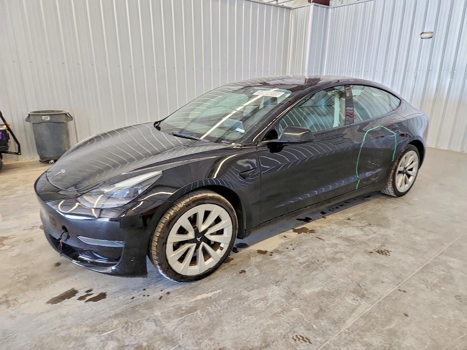 2022 Tesla Model 3 მანქანა იყიდება აუქციონზე, vin: 5YJ3E1EA8NF288400, აუქციონის ნომერი: 58684046