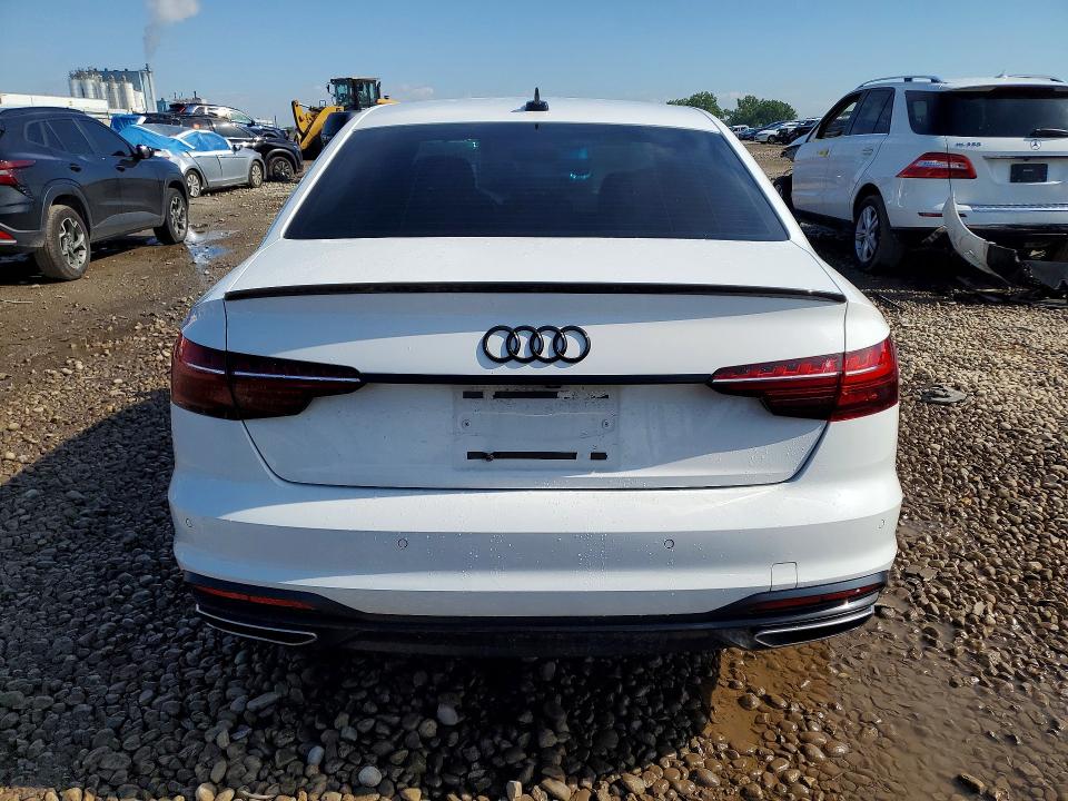 2021 Audi A4 მანქანა იყიდება აუქციონზე, vin: WAUABAF42MN014826, აუქციონის ნომერი: 57193406