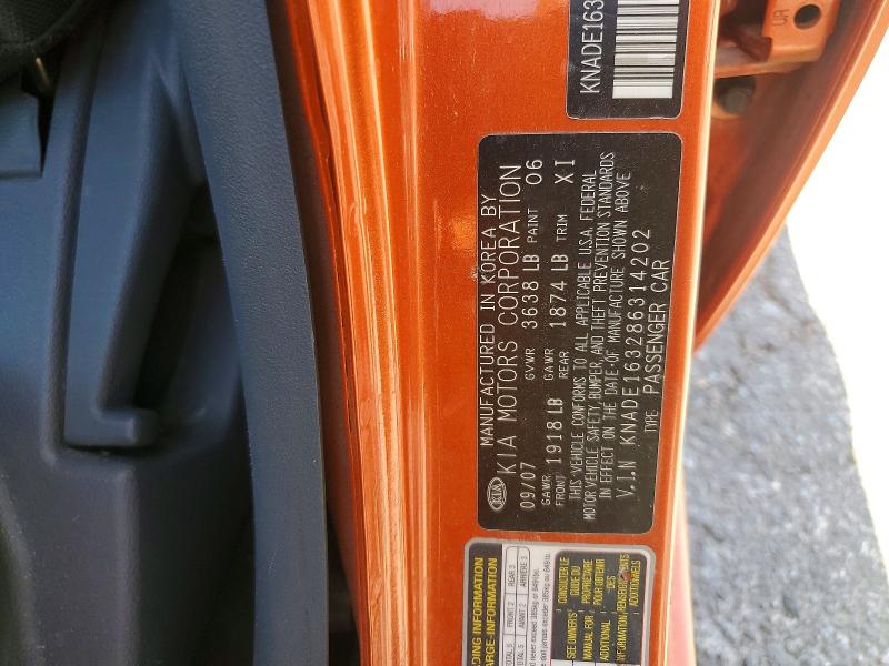 Продаж на аукціоні авто 2008 Kia Rio, vin: KNADE163286314202, номер лоту: 56502756