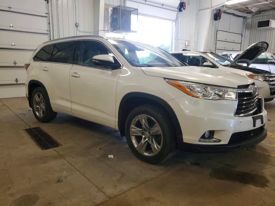 Продаж на аукціоні авто 2014 Toyota Highlander, vin: 5TDDKRFH1ES033946, номер лоту: 58052636