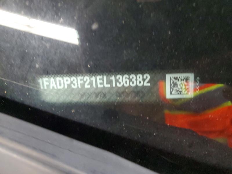 2014 Ford Focus მანქანა იყიდება აუქციონზე, vin: 1FADP3F21EL136382, აუქციონის ნომერი: 56276886