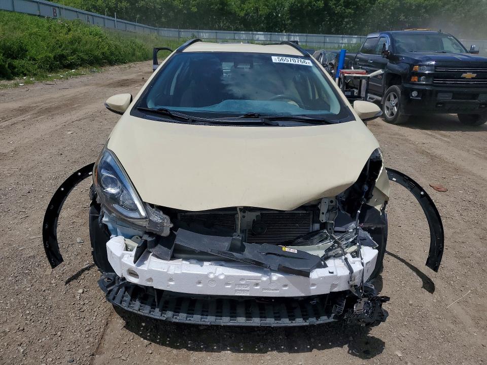 2018 Toyota Prius C მანქანა იყიდება აუქციონზე, vin: JTDKDTB3XJ1599538, აუქციონის ნომერი: 56570766