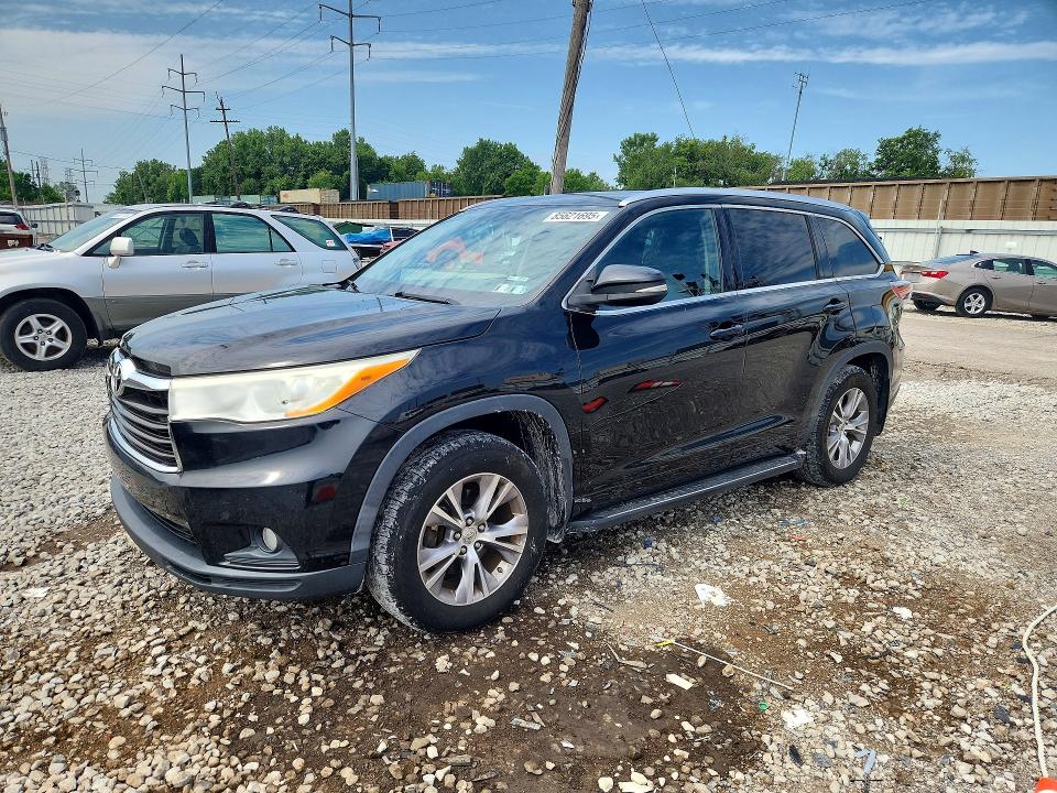 Aukcja sprzedaży 2014 Toyota Highlander, vin: 5TDJKRFH6ES040118, numer aukcji: 85621695