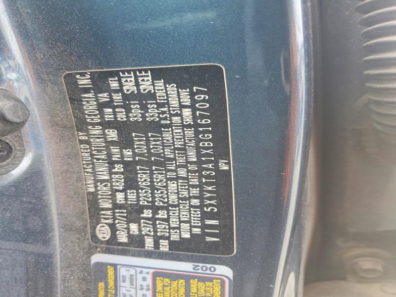 56360696 :رقم المزاد ، 5XYKT3A1XBG167097 vin ، 2011 Kia Sorento مزاد بيع