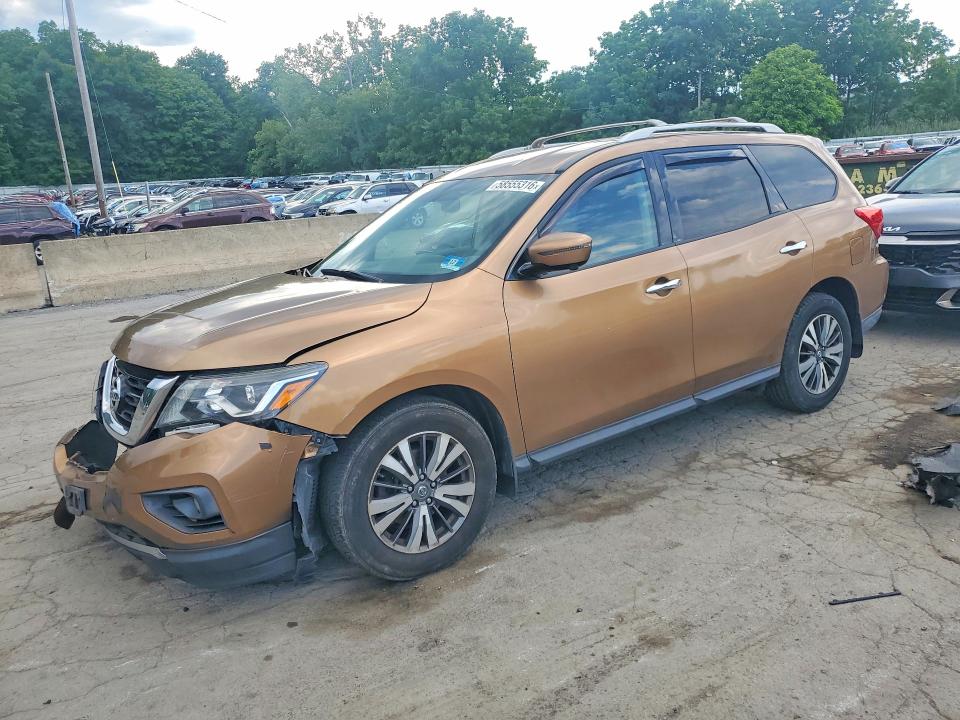 2017 Nissan Pathfinder მანქანა იყიდება აუქციონზე, vin: 5N1DR2MM0HC605979, აუქციონის ნომერი: 58555316
