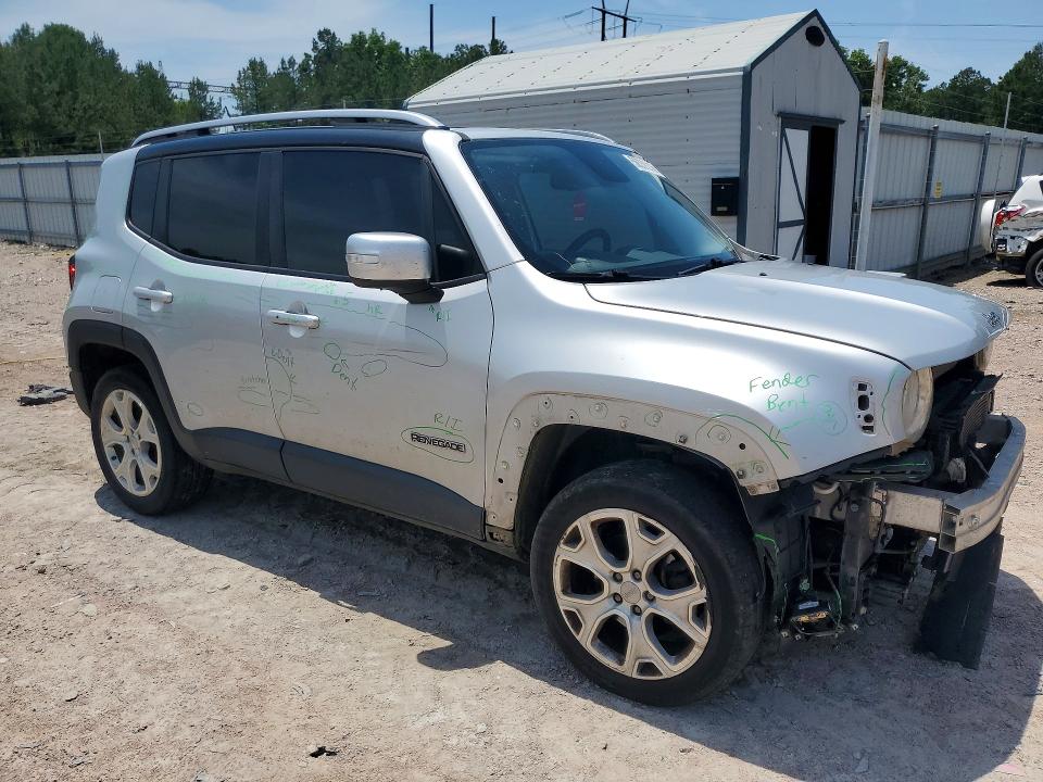 2017 Jeep Renegade მანქანა იყიდება აუქციონზე, vin: ZACCJBDB0HPE43515, აუქციონის ნომერი: 56339216