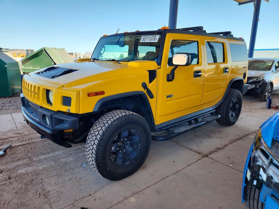 55711376 :رقم المزاد ، 5GRGN23U03H132738 vin ، 2003 Hummer H2 مزاد بيع