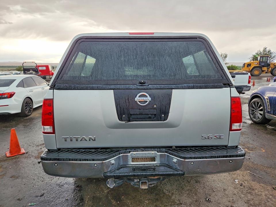 58627646 :رقم المزاد ، 1N6BA07B76N513154 vin ، 2006 Nissan Titan مزاد بيع